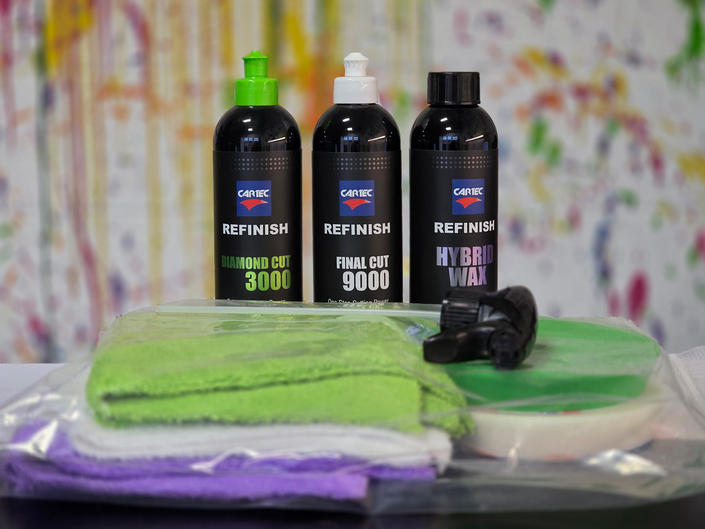 CARTEC Refinish Kit (3000/9000/Hybrid Wax)