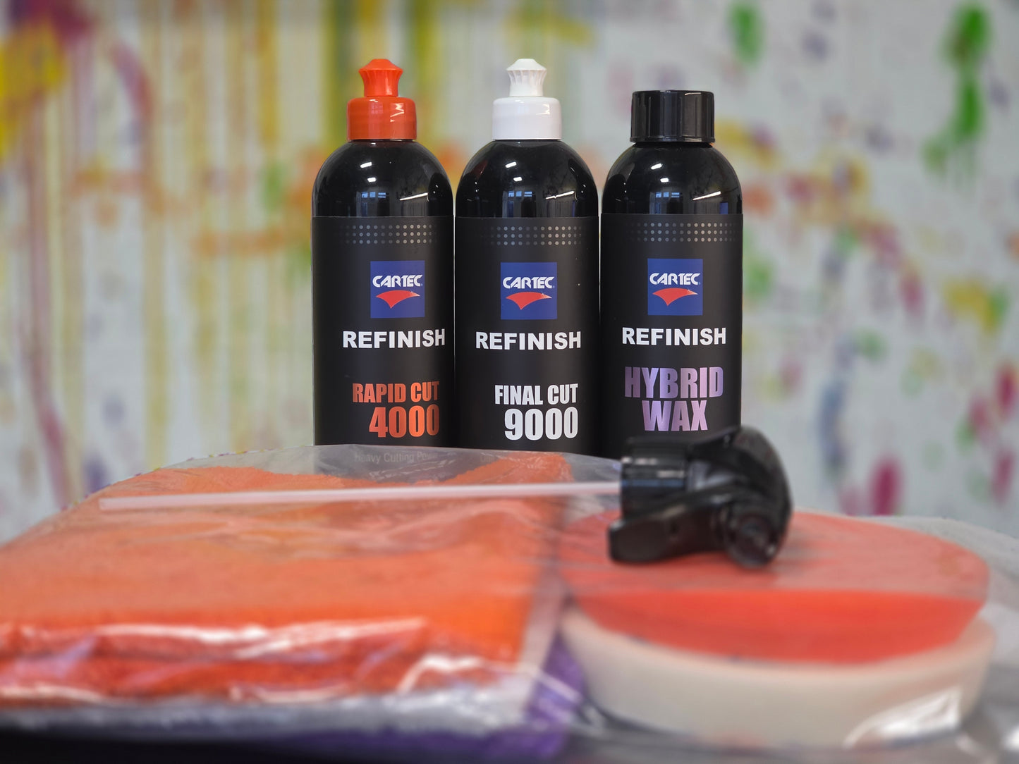 CARTEC Refinish Kit (4000/9000/Hybrid Wax)