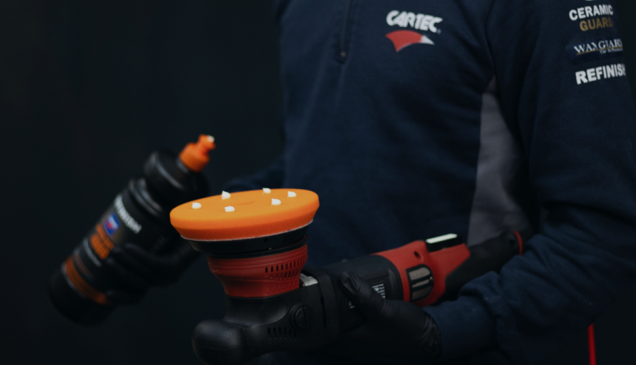 CARTEC RAPID CUT 4000 1KG + FREE ORANGE COMPOUNDING HEAD