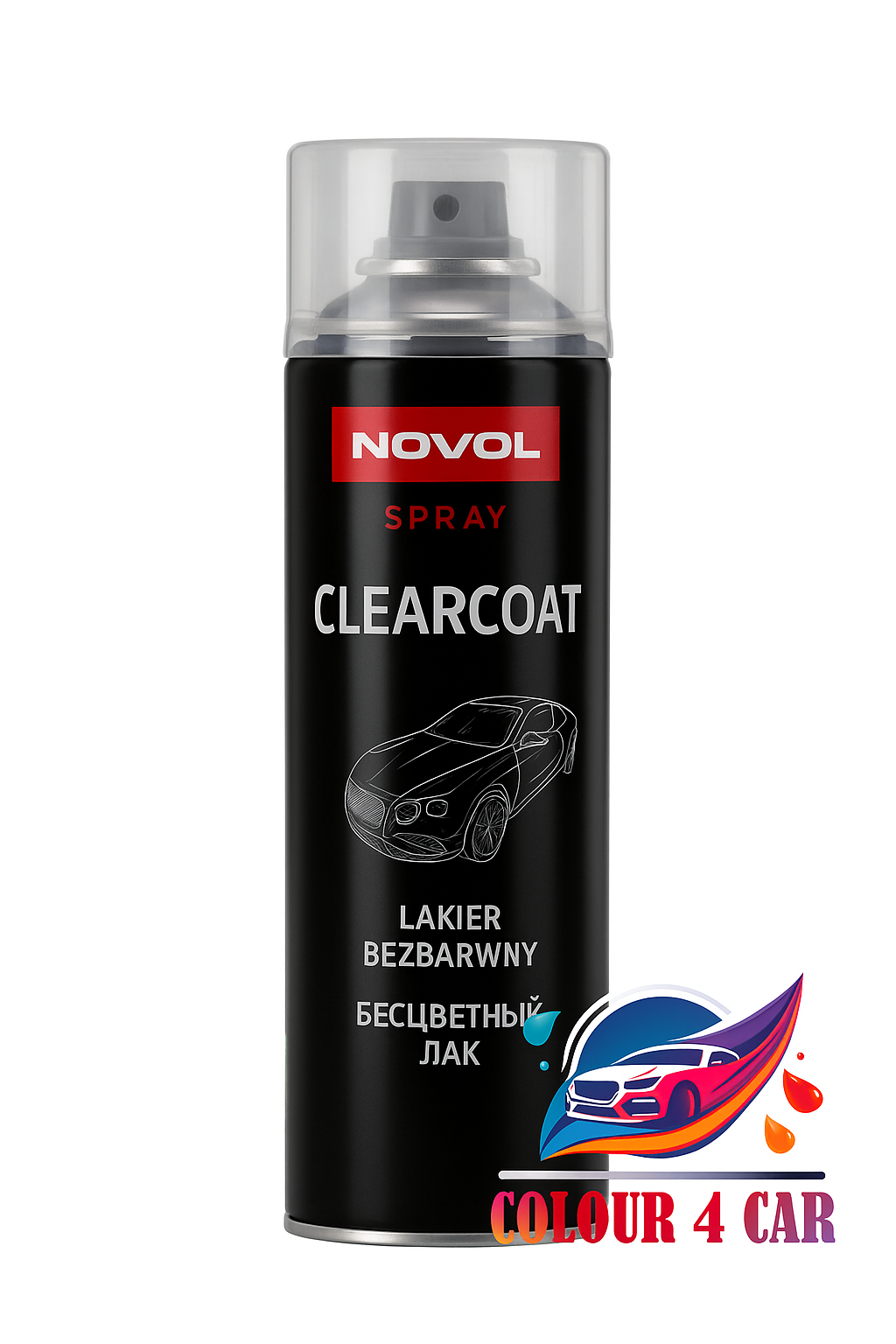 NOVOL spray CLEARCOAT 500ML