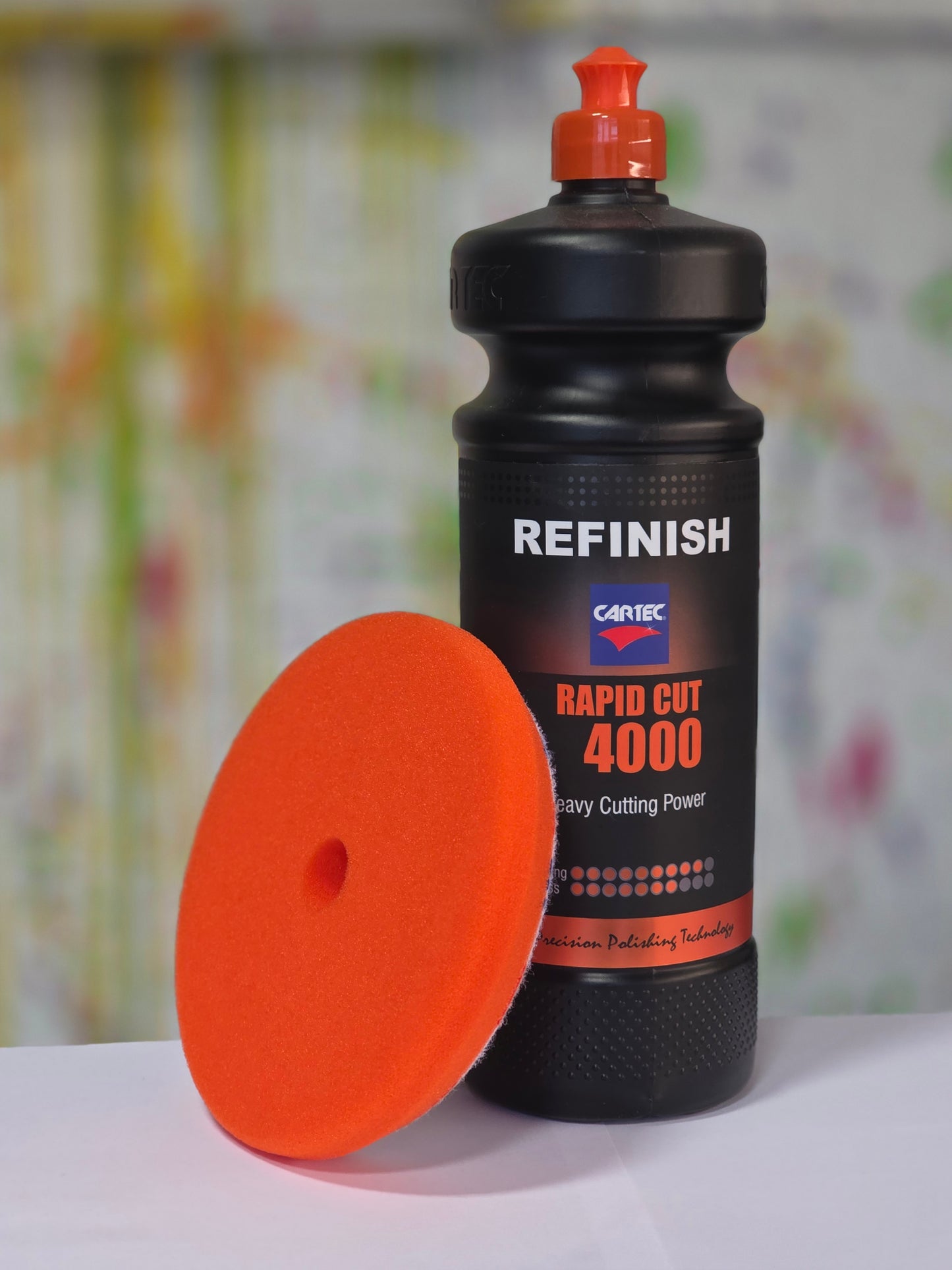 CARTEC RAPID CUT 4000 1KG + FREE ORANGE COMPOUNDING HEAD